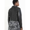 image:imageELOQUII Womens Plus Size Faux Leather Moto JacketBlack