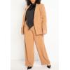 image:imageELOQUII Womens Plus Size The 365 Suit Patch Pocket BlazerBiscuit