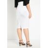 image:imageELOQUII Womens Plus Size Neoprene Pencil SkirtNavy