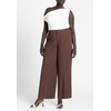 image:imageELOQUII Womens Plus Size Asym Twist Sleeve TopTofu
