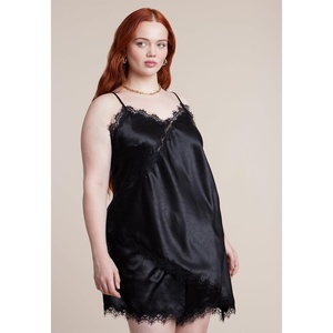 image:imageELOQUII Womens Plus Size Lace Insert Cami Top