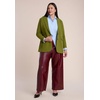 image:imageWomens Plus Size The 365 Semi Stretch Two Button BlazerAvocados