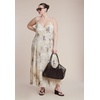 image:imageELOQUII Printed Tie Straps Maxi DressMellow Blooms