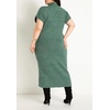 image:imageELOQUII Short Sleeve Sweater DressBlack Onyx