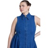 image:imageELOQUII Sleeveless Denim Button Detail DressMedium Wash