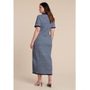 image:imageELOQUII Stitch Detail Sweater DressNavy