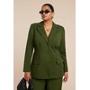 image:imageELOQUII The Ultimate Stretch Nipped Waist BlazerDark Forest Green