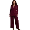 image:imageELOQUII The Ultimate Stretch Nipped Waist BlazerMaroon Banner