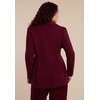 image:imageELOQUII The Ultimate Stretch Nipped Waist BlazerMaroon Banner