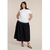 image:imageELOQUII Asymmetrical Shirred TopDew