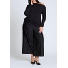 image:imageELOQUII Asym Top with TieBlack Onyx