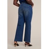 image:imageELOQUII Belted Straight Leg JeanDark Wash