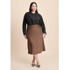 image:imageELOQUII Neck Pleat BlouseBlack Onyx