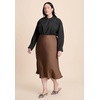 image:imageELOQUII Neck Pleat BlouseBlack Onyx