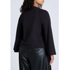 image:imageELOQUII Square Neck Seam Detail TopBlack Onyx