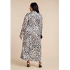 image:imageELOQUII Wrap Detail Maxi DressLeopard