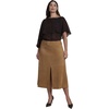 image:imageELOQUII Asymmetrical Chiffon Cape TopSnake Texture