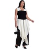 image:imageELOQUII MixedMedia Draped Tube TopBlack Onyx Jet