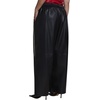 image:imageELOQUII Faux Leather PullOn Track PantBlack Onyx