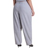 image:imageELOQUII MidRise TaperedLeg TrouserHeather Grey