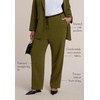 image:imageELOQUII The 365 SemiStretch StraightLeg Work PantAvocado