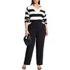 image:imageELOQUII The 365 SemiStretch StraightLeg Work PantBlack Onyx