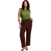 image:imageELOQUII The 365 SemiStretch StraightLeg Work PantChicory Coffee