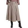 image:imageELOQUII Pleated Houndstooth WideLeg CulottePlaid