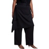 image:imageELOQUII Skirt Overlay WideLeg PantBlack Onyx