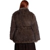 image:imageELOQUII Belted Faux Fur JacketBrown