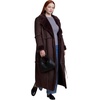 image:imageELOQUII Long Sherpa Lined CoatDark Kalamata