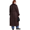 image:imageELOQUII Long Sherpa Lined CoatDark Kalamata