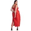 image:imageELOQUII Pleated Tank GownAura Orange