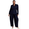 image:imageELOQUII Soft Wrap BlazerNavy