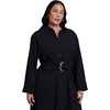 image:imageELOQUII BuckleDetail Midi Shirt DressBlack Onyx