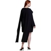 image:imageELOQUII Cape Detail Mini DressBlack Onyx