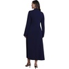 image:imageELOQUII Draped Knit Maxi DressEvening Blue