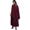 image:imageELOQUII Flowy Jersey Maxi DressMerlot