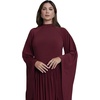 image:imageELOQUII Flowy Jersey Maxi DressMerlot
