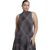 image:imageELOQUII FringeTrim Plaid Sweater Maxi DressShadow Plaid