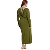 image:imageELOQUII LowBack Jersey Maxi DressOlive Branch