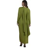 image:imageELOQUII Scarf Detail TwistFront Maxi DressWoodbine