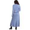 image:imageELOQUII Stitch Detail Knit Midi DressBlue