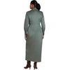 image:imageELOQUII Suede Shirt DressAgave Green