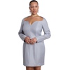 image:imageELOQUII SweetheartNeck Mini DressDark Grey
