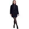 image:imageELOQUII LaceUp Mini DressBlack Onyx