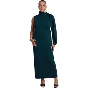 image:imageELOQUII OneSleeve Knit Maxi DressMountain View