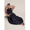 image:imageELOQUII Crop Top with Large BowBlack Onyx