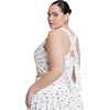 image:imageELOQUII Printed Linen Crop TopFish Family
