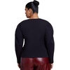 image:imageELOQUII Square Neck Maiden TopBlack Onyx